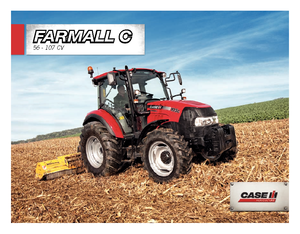 Tractoren met vierwielaandrijving Case IH Farmall 85 C Komfort