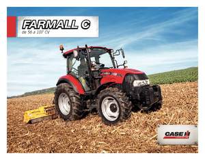 Tractoren met vierwielaandrijving Case IH Farmall 85 C Komfort