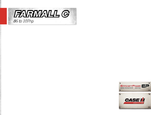 Tractoren met vierwielaandrijving Case IH Farmall 85 C Komfort