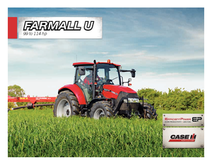 Tractoren met vierwielaandrijving Case IH Farmall 95 U EP Profi