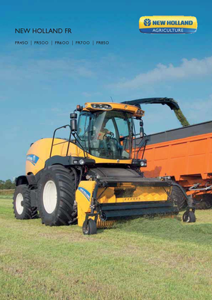 Veldhakselaars met vierwielaandrijving New Holland FR 850