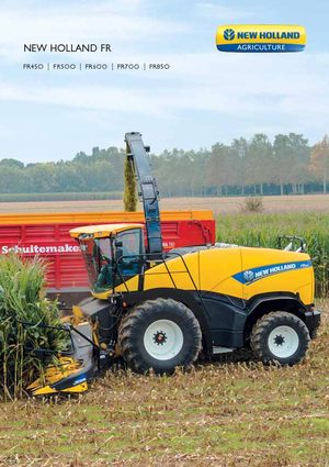 Veldhakselaars met vierwielaandrijving New Holland FR 850