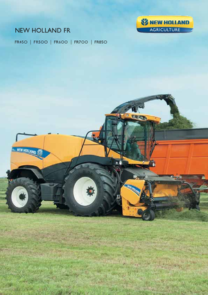 Veldhakselaars met vierwielaandrijving New Holland FR 850