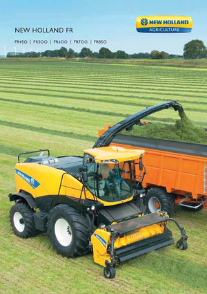 Veldhakselaars met vierwielaandrijving New Holland FR 850