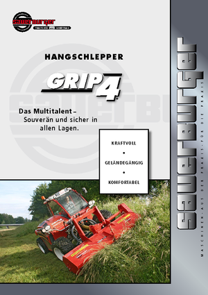 Tractoren met vierwielaandrijving Sauerburger GRIP 4-95