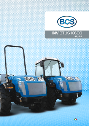 Tractoren met vierwielaandrijving BCS Invictus 600 AR