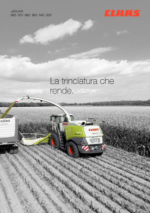 Veldhakselaars met vierwielaandrijving Claas Jaguar 970