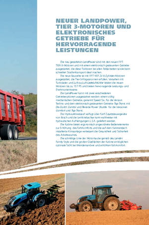 Tractoren met vierwielaandrijving Landini Landpower 135 TDI
