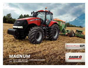 Tractoren met vierwielaandrijving Case IH Magnum 260 Basis