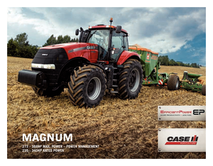 Tractoren met vierwielaandrijving Case IH Magnum 260 Basis