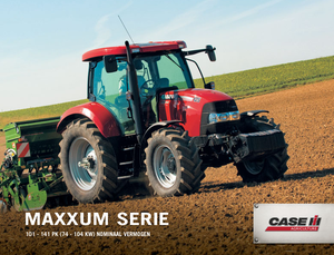 Tractoren met vierwielaandrijving Case IH Maxxum 125 Basis EHR