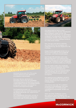 Tractoren met vierwielaandrijving McCormick MC 110