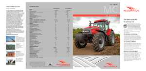 Tractoren met vierwielaandrijving McCormick MC 135