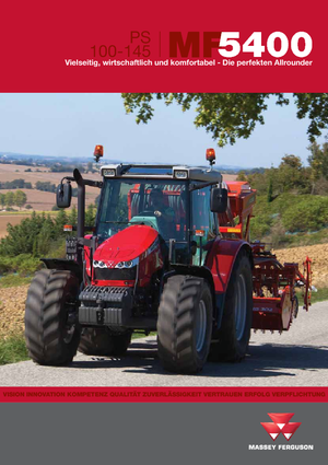 Tractoren met vierwielaandrijving Massey Ferguson MF 5470-4 Edition