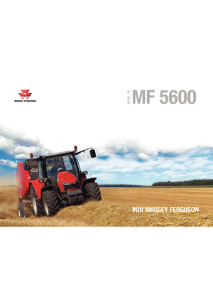 Tractoren met vierwielaandrijving Massey Ferguson MF 5608