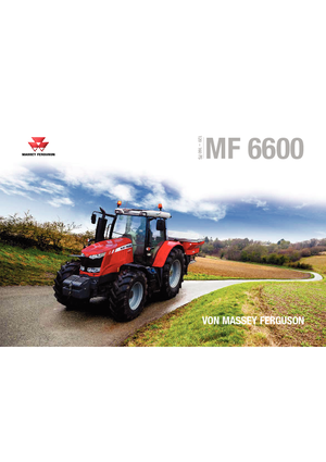 Tractoren met vierwielaandrijving Massey Ferguson MF 6616 Dyna 6