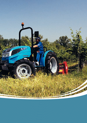 Tractoren met vierwielaandrijving Landini Mistral 50