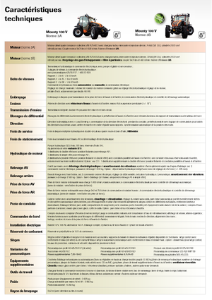 Tractoren met vierwielaandrijving Reform Werke Mounty 100 V