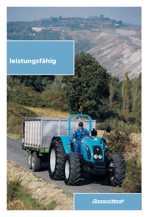 Tractoren met vierwielaandrijving Landini Powerfarm 90 RPS