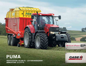 Tractoren met vierwielaandrijving Case IH Puma 140 MC Komfort EHR