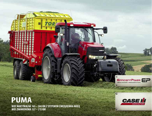 Tractoren met vierwielaandrijving Case IH Puma 140 MC Komfort EHR