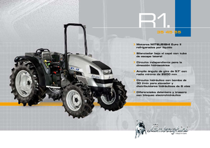 Tractoren met vierwielaandrijving Lamborghini R 1.35 DT