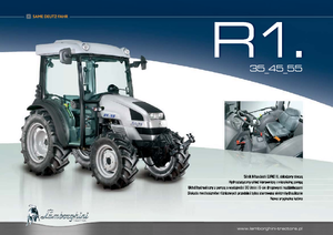 Tractoren met vierwielaandrijving Lamborghini R 1.35 DT