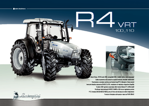 Tractoren met vierwielaandrijving Lamborghini R 4.110 VRT