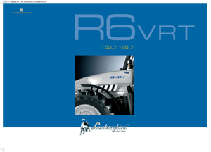 Tractoren met vierwielaandrijving Lamborghini R 6.150.7 VRT