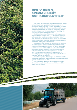 Tractoren met vierwielaandrijving Landini Rex 90S