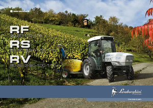 Tractoren met vierwielaandrijving Lamborghini RF 110 DT