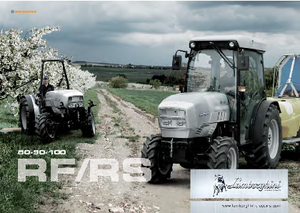 Tractoren met vierwielaandrijving Lamborghini RF 100 GS DT