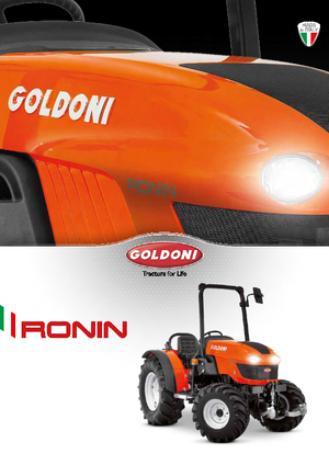 Tractoren met vierwielaandrijving Goldoni Ronin 40