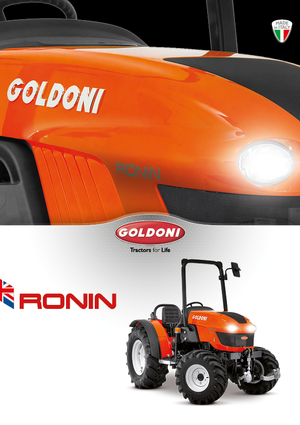 Tractoren met vierwielaandrijving Goldoni Ronin 40