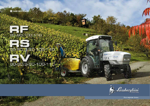 Tractoren met vierwielaandrijving Lamborghini RS 100 DT