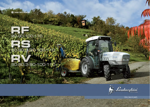 Tractoren met vierwielaandrijving Lamborghini RS 100 DT