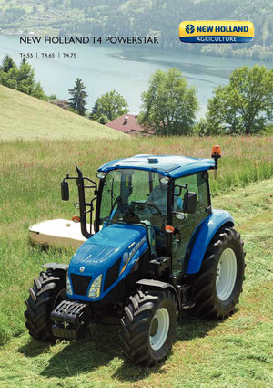 Tractoren met vierwielaandrijving New Holland T 4.55 Powerstar (100)