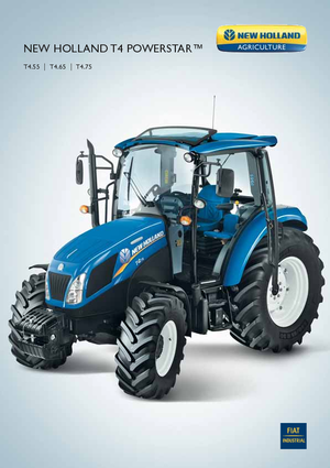 Tractoren met vierwielaandrijving New Holland T 4.55 Powerstar (100)