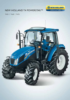 Tractoren met vierwielaandrijving New Holland T 4.55 Powerstar (100)