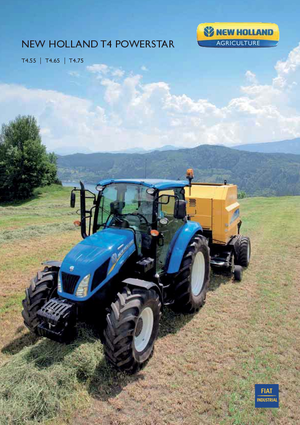 Tractoren met vierwielaandrijving New Holland T 4.55 Powerstar (100)