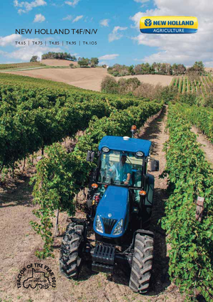 Tractoren met vierwielaandrijving New Holland T 4.85 N