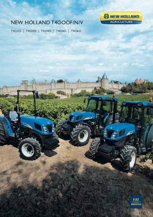 Tractoren met vierwielaandrijving New Holland T 4060 F (700)