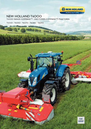 Tractoren met vierwielaandrijving New Holland T 6080 (800)