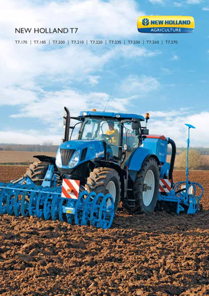 Tractoren met vierwielaandrijving New Holland T 7.170 (801)