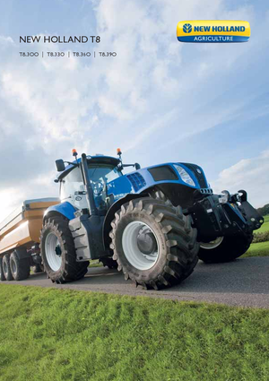 Tractoren met vierwielaandrijving New Holland T 8.300 (100)