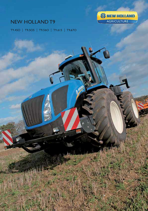 Tractoren met vierwielaandrijving New Holland T 9.450 (300)