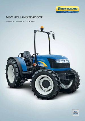 Tractoren met vierwielaandrijving New Holland TD 4020 F