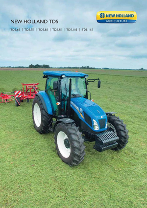 Tractoren met vierwielaandrijving New Holland TD 5.75 (502)