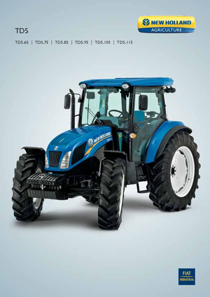Tractoren met vierwielaandrijving New Holland TD 5.75 (502)