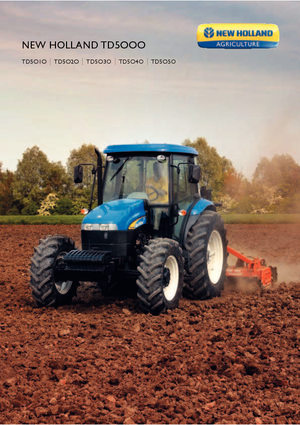 Tractoren met vierwielaandrijving New Holland TD 5050 (502)
